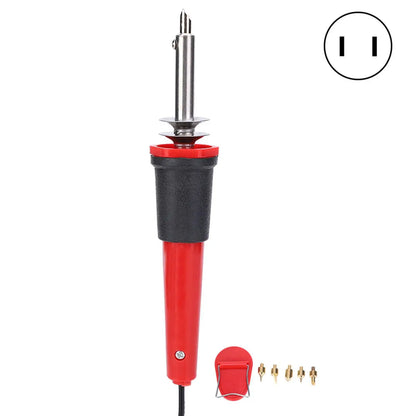 40W Electric Soldering Iron & Wood Burning Pen Engraving Tool - Pyrography Set for Crafting & Carving