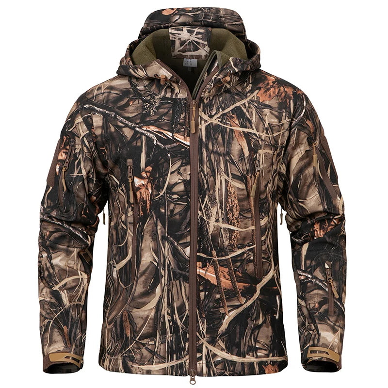 Camo Soft Shell Hunting Jacket