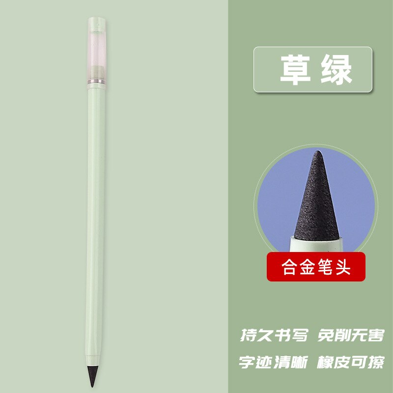 Premium Automatic Infinity Pencil Black Without Sharpening High Tech Mechanical Pencil for Children's School Stationery Supplies