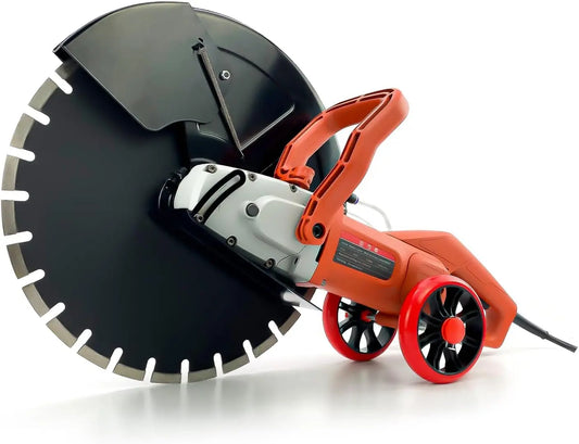 16"" Electric Concrete Saw,3200 W 15Amp Motor Circular Demo Saw,Wet Corded Circular Saw With Max 6.4"" Adjustable Cutting