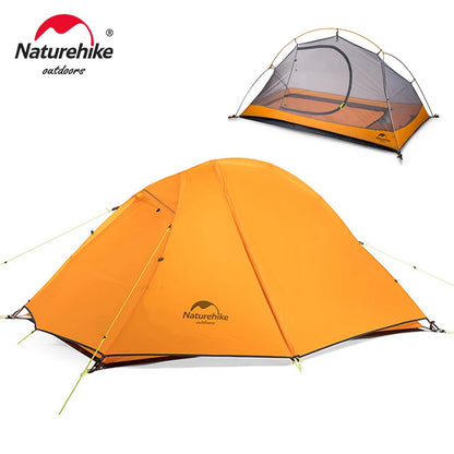 Naturehike Cycling Tent Ultralight 20D Single Person Outdoor Camping Hiking Backpack Sun Shelter Portable Waterproof Tents
