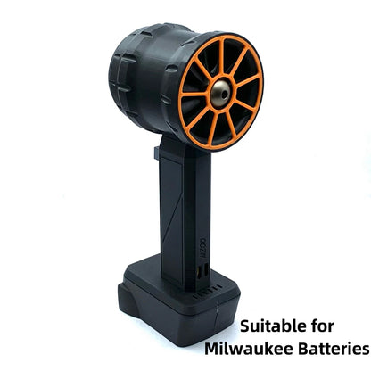 XL Turbo Jet Fan 2200g Thrust Dust Blower 64mm Brushless Motor Jet Blower 1100W Max for Dewalt/Makita/Milwaukee 18/21V Batterie
