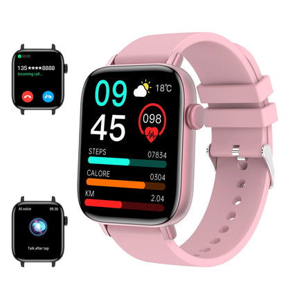 AI Voice Assistant Smart Watch for Men/ Women, 1.9'' HD Screen Activity Tracker with Bluetooth Call/ Remote Photo/ Sleep Mointor