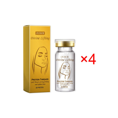 Soluble Protein Threads for Face Lifting Smoothes Fine Lines Improve Skin Elasticity & Firmness Absorbable Collagen Protein Line
