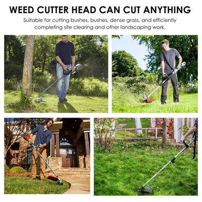 Steel Trimmer Grass Eater Head Carbon Blade Adapter Attachment Brush Cutter Blades for 20mm or 25.4mm for Lawn Mowers