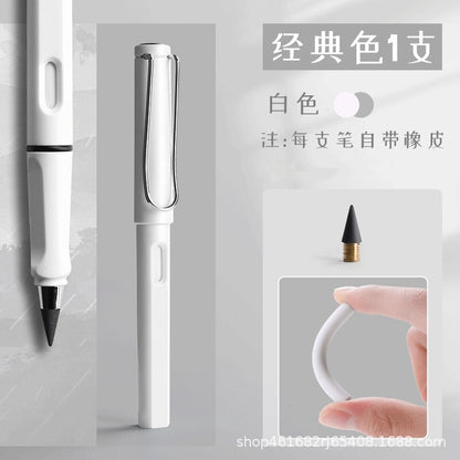 Premium Automatic Infinity Pencil Black Without Sharpening High Tech Mechanical Pencil for Children's School Stationery Supplies