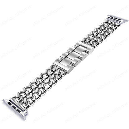 Stainless Steel Strap for Apple Watch 6 4 Se 7 Band 44mm 42mm 45mm 38/41 for Apple Watch Series 5 40mm Strap Band Bracelet Belt