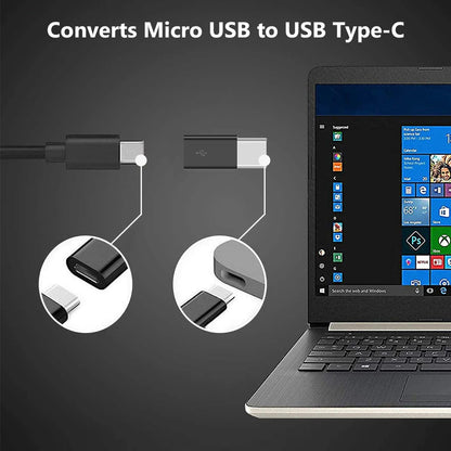 5/10pcs OTG Android Type-c To Micro USB Type C To Usb 3.0 Female Adapter Universal Mobile Phone Data Line Charging Converter