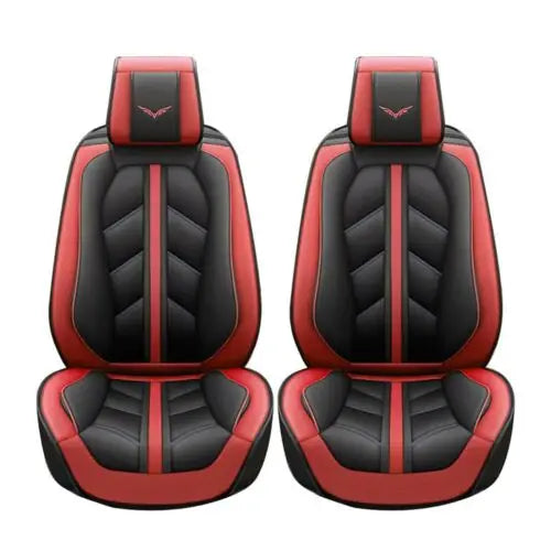Full Set Waterproof PU Leather Seat Cushion Covers for Toyota 5 Car Seat Covers