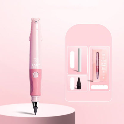 Cute Infinity Pencil Stationery Lapiz Infinito New Technology Painting No Ink Writing Pen Stylo Art Supplies Kawaii Magic Pencil