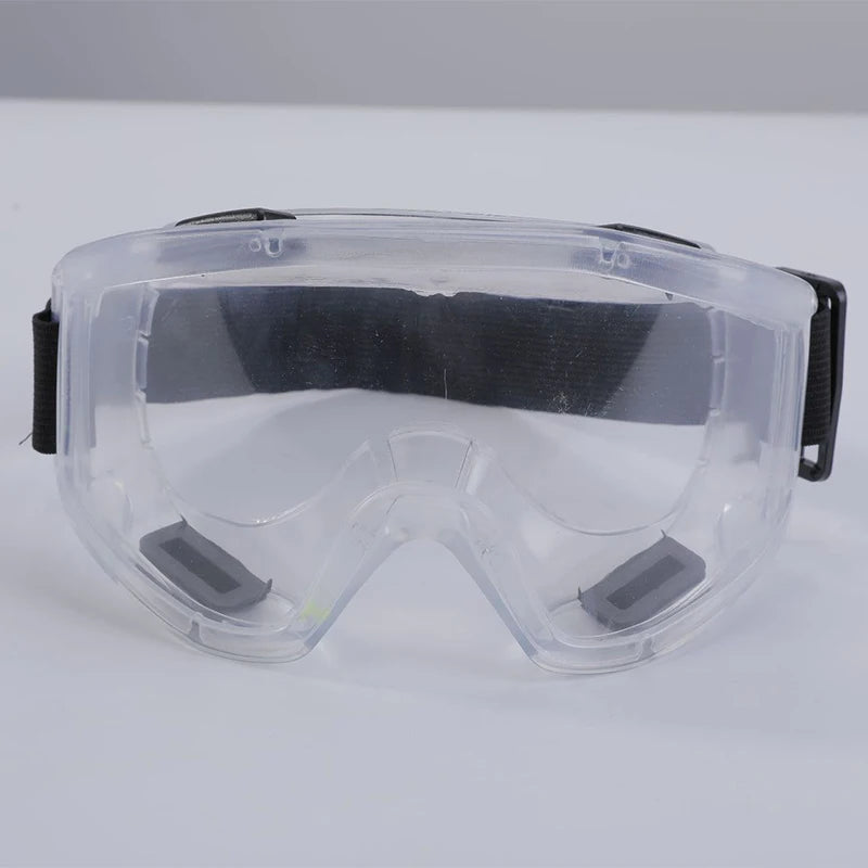 Protective Anti-Fog Anti-splash Goggle Dust-Proof Wind-Proof Work Lab Eyewear Eye Protection Safety Research Glasses Clear Lens