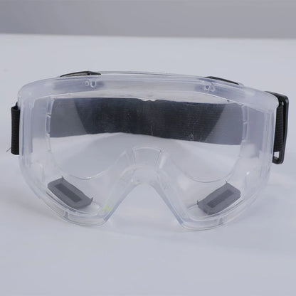Protective Anti-Fog Anti-splash Goggle Dust-Proof Wind-Proof Work Lab Eyewear Eye Protection Safety Research Glasses Clear Lens