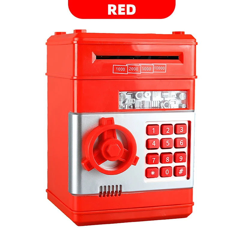 Children's piggy bank toys play house financial toys can access passwords to unlock ATM piggy banks Children's gifts