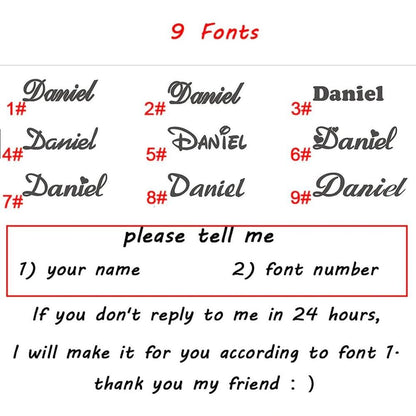 Customized Baby Necklace For Little Girl Boy Personalized  Name Stainless Steel Chain Children's Choker Mommy Jewelry Gifts