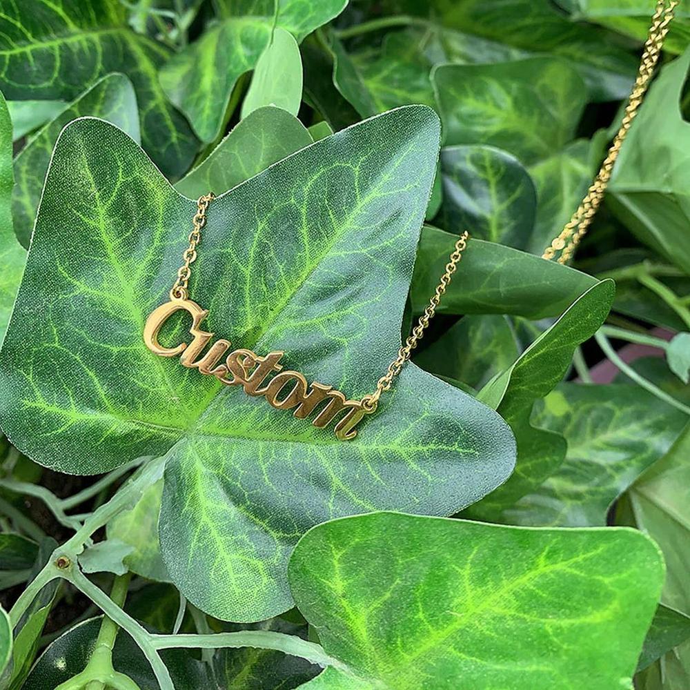 Customized Baby Necklace For Little Girl Boy Personalized  Name Stainless Steel Chain Children&#39;s Choker Mommy Jewelry Gifts