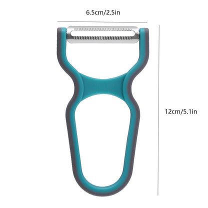 1/3PCS Vegetable Peeler Set For Potato Fruit Non-Slip Home Kitchen Peeling Tool Random Color