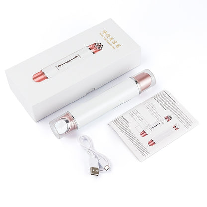 Multifunction LED Photon Therapy High Vibration EMS Heating Massage Face Eye Massager Skin Lifting Anti-Wrinkle SPA Facial Tool