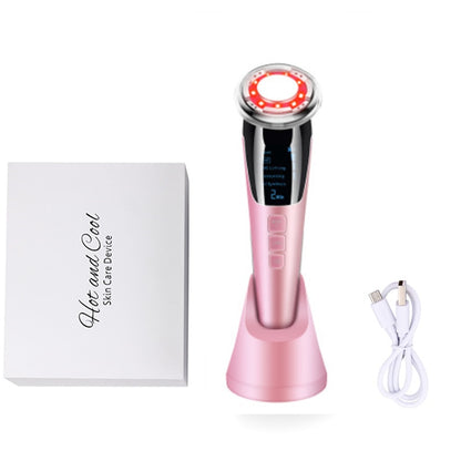 7in1 RF&amp;EMS Radio Mesotherapy Electroporation lifting Beauty LED Photon Face Skin Rejuvenation Remover Wrinkle Radio Frequency