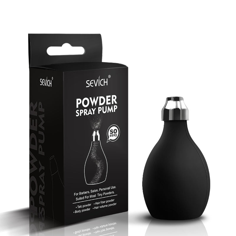 Sevich 1 pcs Hair Building Fiber Spray Applicator Rubber Sprays For Hair Loss Product Applicator Hair Spray Pump Tool Easy Usage