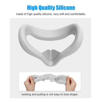 Eye Mask Cover For Oculus Quest 2 VR Glasses Silicone Anti-sweat Anti-leakage Light Blocking Eye Cover Oculus Quest 2 Accessory