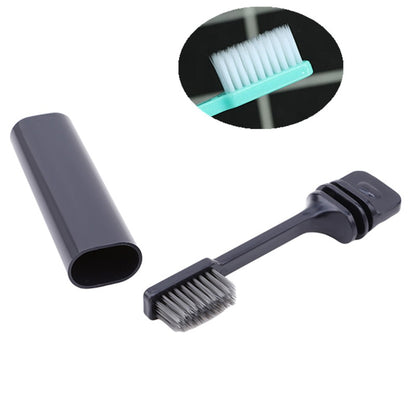 Fashion Fold Travel Camping Hiking Outdoor Easy To Take Foldable Teethbrush Portable Compact Bamboo Charcoal Toothbrush Folding