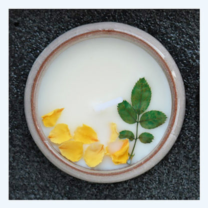 Flower Aromatherapy Candle Soy Wax Home Decorative Scented Candles Birthday Wedding Party Home Decoration Aroma Candles in A Jar