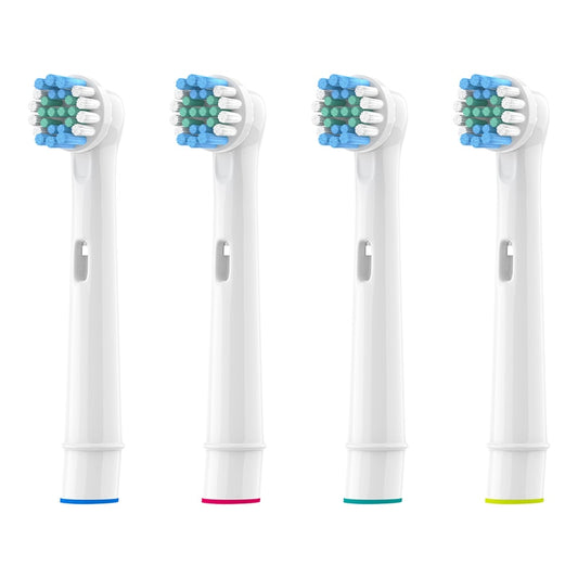 4x Replacement Brush Heads For Oral-B Electric Toothbrush Fit Advance Power/Pro Health/Triumph/3D Excel/Vitality Precision Clean