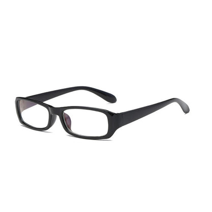 Elbru Anti-blue Light Square Myopia Glasses Women Men Finished Nearsighted Eyeglasses Diopter -1.0to -4.0 Unisex