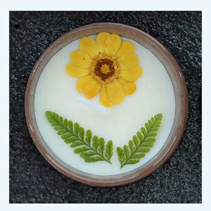 Flower Aromatherapy Candle Soy Wax Home Decorative Scented Candles Birthday Wedding Party Home Decoration Aroma Candles in A Jar