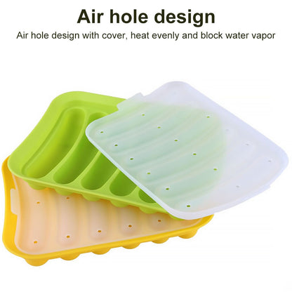 6 in 1 Sausage Maker Silicone Mold DIY Hot Dog Handmade ham sausage mould Kitchen Making and Refrigerated Hot Dog tool