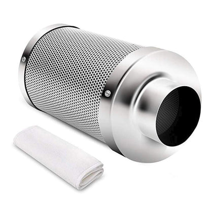 220V Centrifugal Fans&amp; 4/5/6 Inch Activated Carbon Air Filter Set For Led grow light Indoor Hydroponics Grow Tent Greenhouses