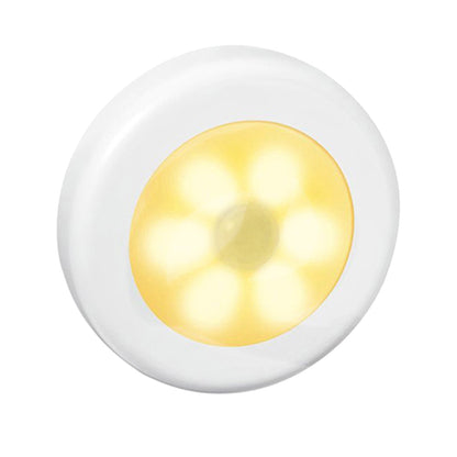 Motion Sensor Night Lights Bedroom Decor Lamp 6LED Kitchen Wireless Cabinet Light Staircase Closet Room Aisle Lighting Wall Lamp