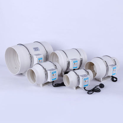 220V Centrifugal Fans&amp; 4/5/6 Inch Activated Carbon Air Filter Set For Led grow light Indoor Hydroponics Grow Tent Greenhouses