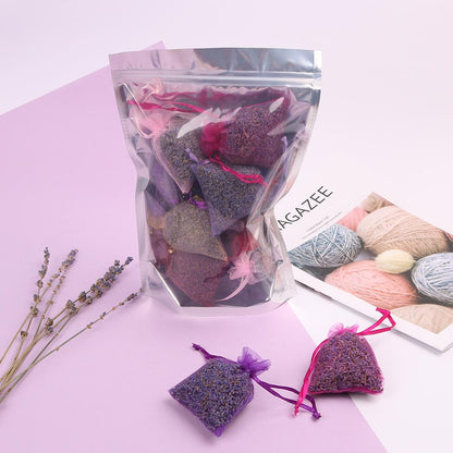 10/15Pcs Lavender Scented Sachets Bag For Closets Drawers Filled With Naturally Dried Lavender Flower Buds Air Refreshing Sachet