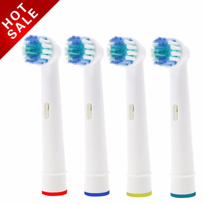 4x Replacement Brush Heads For Oral-B Electric Toothbrush Fit Advance Power/Pro Health/Triumph/3D Excel/Vitality Precision Clean