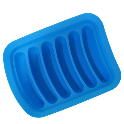6 in 1 Sausage Maker Silicone Mold DIY Hot Dog Handmade ham sausage mould Kitchen Making and Refrigerated Hot Dog tool