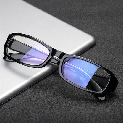 Elbru Anti-blue Light Square Myopia Glasses Women Men Finished Nearsighted Eyeglasses Diopter -1.0to -4.0 Unisex