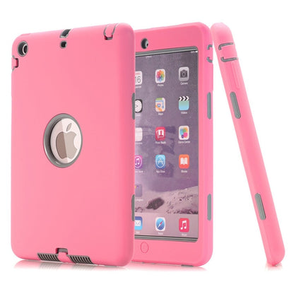 3 in1 Anti-slip Hybrid Case For iPad Mini 1/2/3 Retina Protective Heavy Duty Rugged Shockproof Resistance Cover For iPad Mini