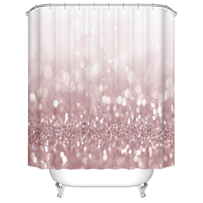 Customized Polyester Shower Curtain Abstract Mandala moon and star bathroom curtain Landscape bath curtain cortinas para bano