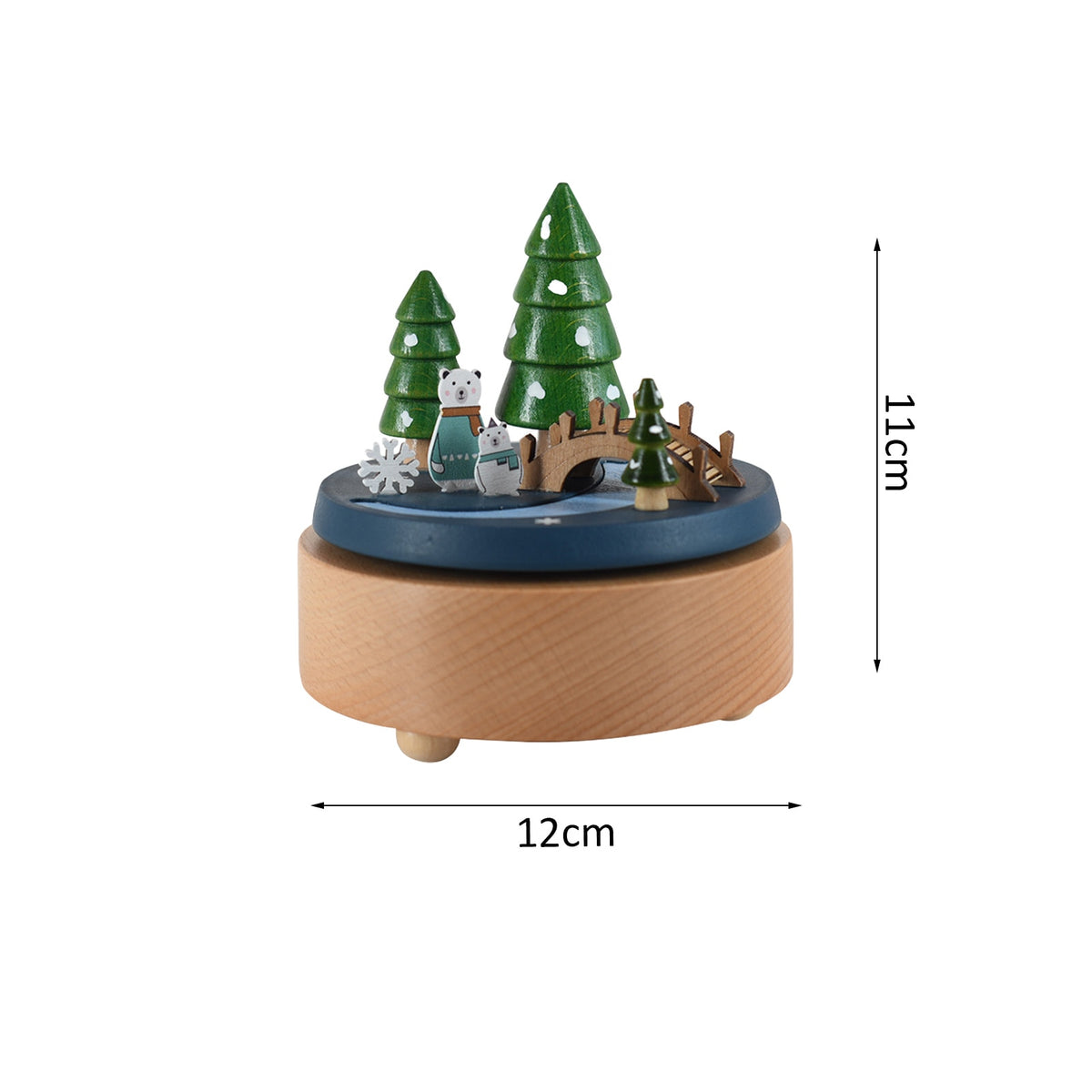 Music Box For Girls 7 Kinds Wooden Music Box Christmas With Comfortable Touching Music Box For Boys Men Women Kids Toddler