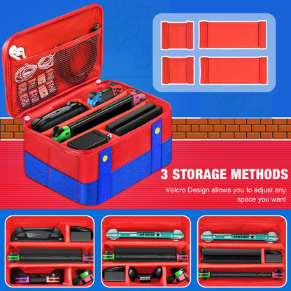 Large Carrying Protective Case for Nintendo Switch OLED Console Pro Controller Travel Storage Bag Case For Switch Accessories