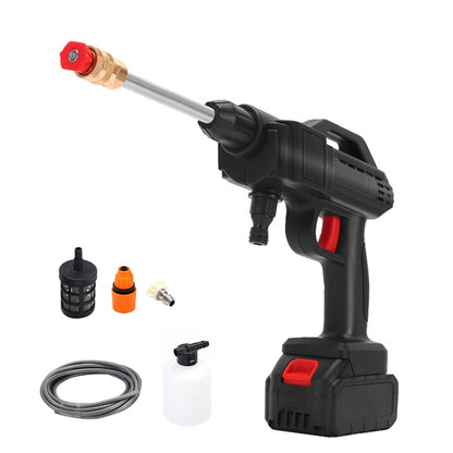 21V Cordless High Pressure Car Washer Spray Water Gun Portable Car Washing Pressure Cleaner Garden House Cleaning Machine
