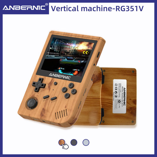 ANBERNIC New RG351V Retro Games Built-in 16G RK3326 Open Source 3.5 INCH 640*480 handheld game console Emulator For  kid Gift