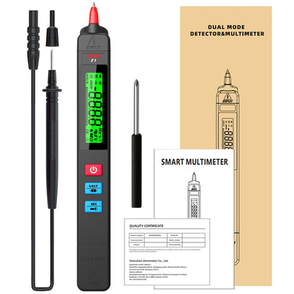BSIDE New Voltage Detector Tester Non-contact Smart Electric pen NCV Live wire Continuity test Ohm Hz DC AC Digital Multimeter