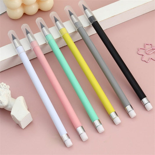 New HB Pen Inkless infinity Pencil Unlimited Writing No Ink Painting Sketch Tool School Office Supplies Gift for Kid Stationery