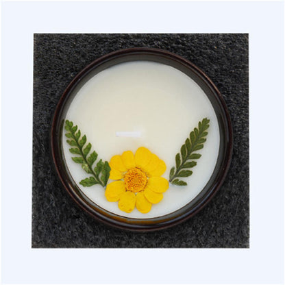 Flower Aromatherapy Candle Soy Wax Home Decorative Scented Candles Birthday Wedding Party Home Decoration Aroma Candles in A Jar