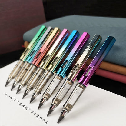 Eternal pencil For Kids Cute Pens Painting Art Office&School Supplies Infinity Pencils Tips Refill Set Stationery