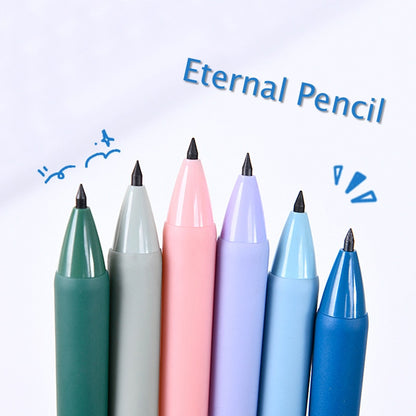 Press Pencil Korean Stationery Papeleria Infinity pencils Unlimited Writing Pens Mechanical Pencil School Supplies