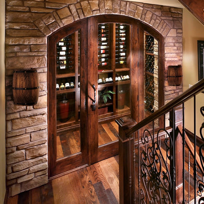 American style wine barrel loft original wood creative wall lamp bedside lamp decoration bar homestay living room bedroom light