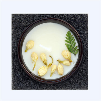 Flower Aromatherapy Candle Soy Wax Home Decorative Scented Candles Birthday Wedding Party Home Decoration Aroma Candles in A Jar